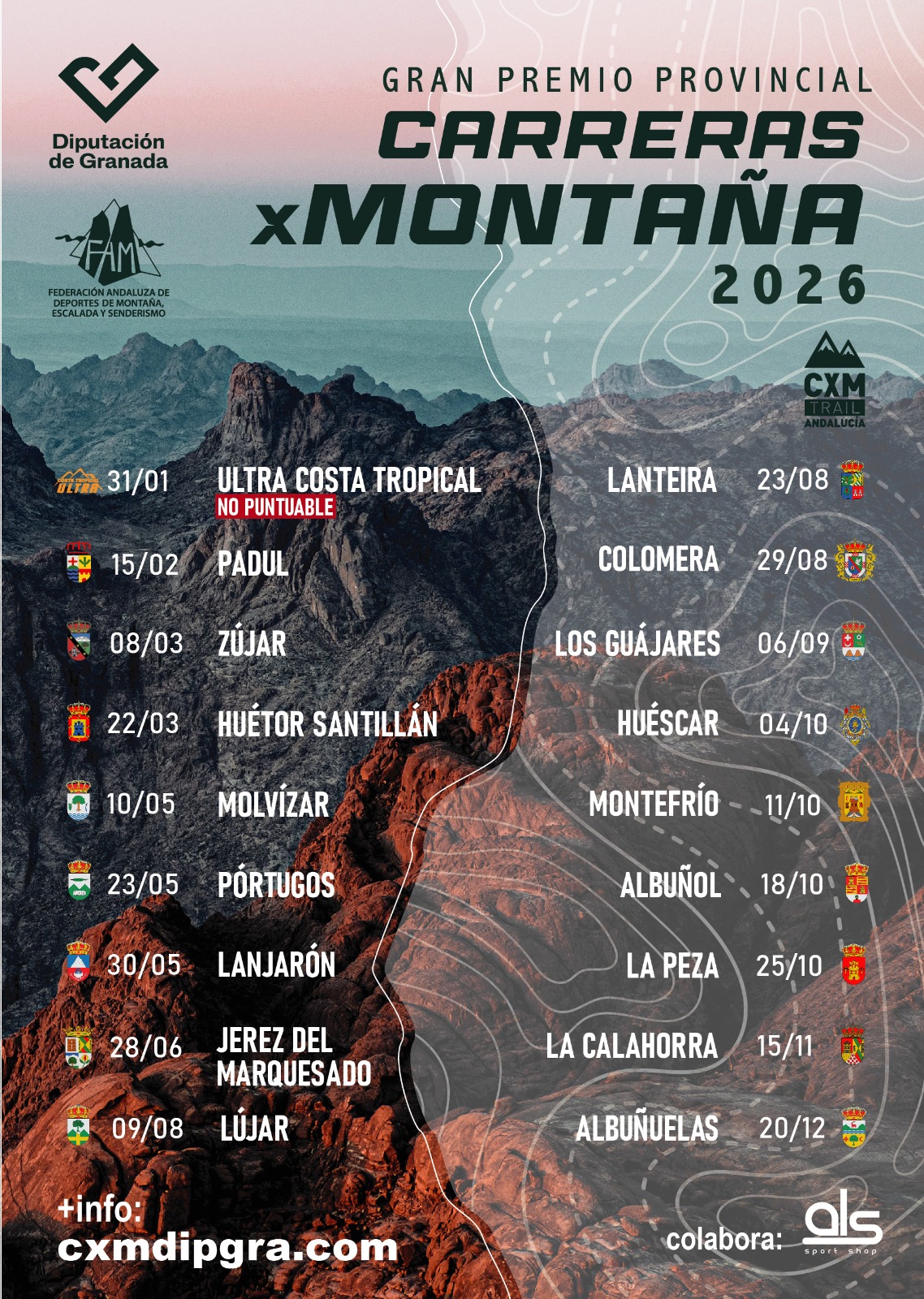 CIRCUITO DE CARRERAS POR MONTA�A - DIPUTACI�N DE GRANADA